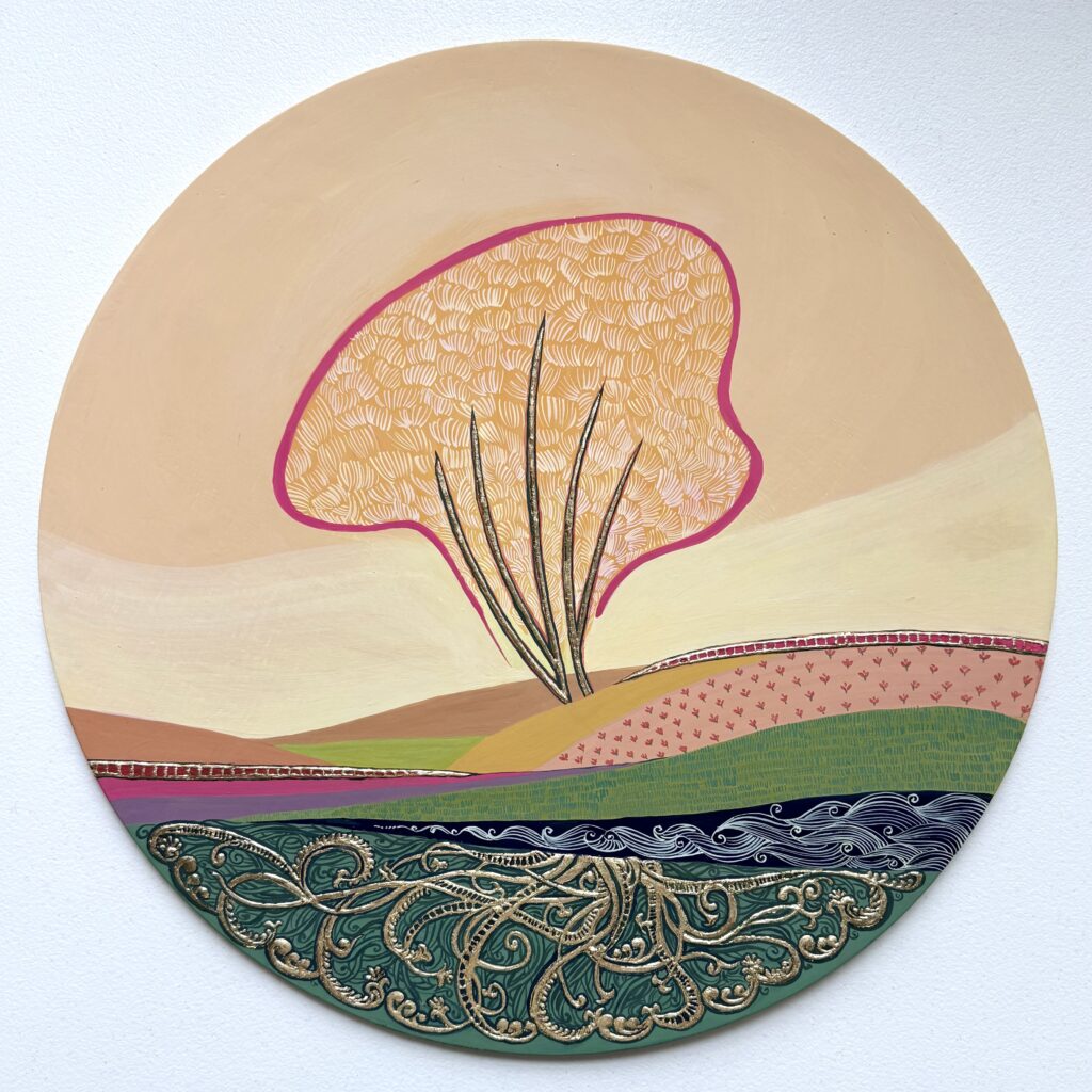 Inspiration behind my new painting ‘Rooted In Values’