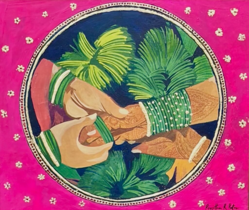 Inspiration behind my new painting, ‘A Circle of Blessings’